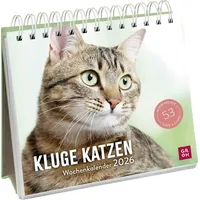 Groh Verlag Wochenkalender 2026: Kluge Katzen