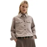 Marc O'Polo Kurzjacke aus Brushed Cotton Twill Braun S