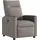 vidaXL Relaxsessel Taupe Stoff