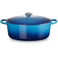 Le Creuset Signature Bräter 33 cm oval azure