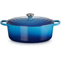 Le Creuset Signature Bräter 33 cm oval azure