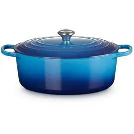 Le Creuset Signature Bräter 33 cm oval azure