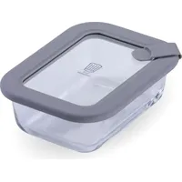 Fackelmann Vorratsdose rechteckig transparent 0,37 l