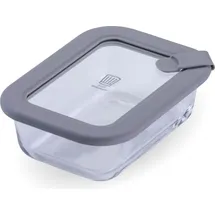 Fackelmann Vorratsdose rechteckig transparent 0,37 l