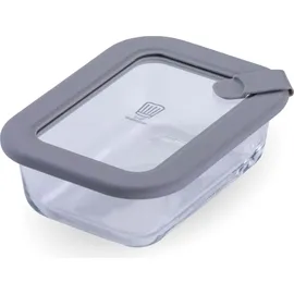 Fackelmann Vorratsdose rechteckig transparent 0,37 l
