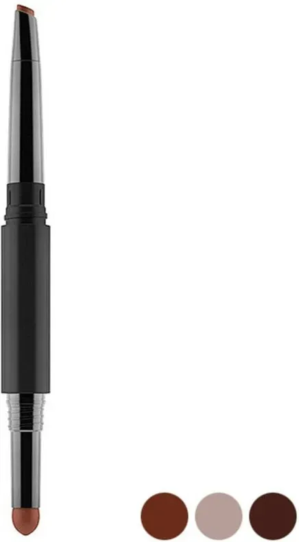 GOSH Copenhagen Brow Shape & Fill – 2-in-1 Augenbrauenstift & Puder 001 Brown 0,5 g