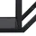 AC Design Wandregal 77 x 77 x 20 cm Schwarz