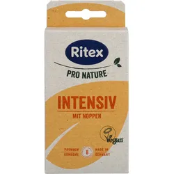 Ritex PRO Nature Intensiv vegan Kondome 8 St