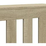 vidaXL Heizkörperverkleidung Sonoma-Eiche 175x20x82 cm Holzwerkstoff