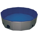 Nobby 62293 Hundepool Cover grau/blau; L: Ø 160 x 30 cm