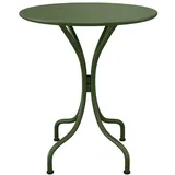 vente-unique Gartentisch Ø 60 x 70 cm Khaki