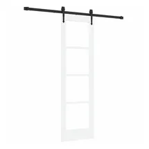 vidaXL Schiebetür rechts 61 x 198,5 cm weiß