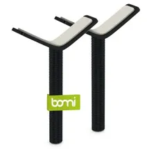 Bomi Zubehör Schutzgitter 2er Y-Adapter Metall Schwarz