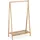 Relaxdays Garderobenständer Bambus 67 cm Hellbraun