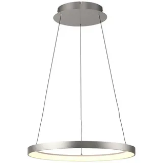Paul Neuhaus LED-Pendelleuchte Hoop Alu, Eisen, Stahl & Metall Silber