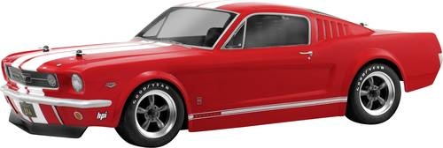 HPI Racing 17519 1:10 Karosserie 1966 Ford Mustang Gt Body 200mm Unlackiert, nicht ausgeschnitten