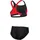 Arena Thrice Bikini Schwarz/Rot/Weiß 152