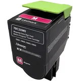Lexmark Original Toner 78C2XM0 High Yield Farbe: Magenta ca. 5.000 Seiten für CS 421,521,622 Serien und CX 421,521,622,625 Serien