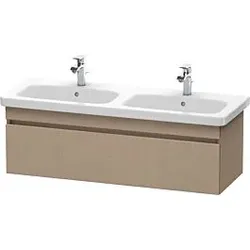 Duravit DuraStyle Waschtisch-Unterschrank DS639807575 123x44,8x39,8cm, 1 Auszug, Becken links/rechts, leinen