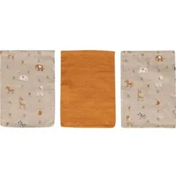 bébé jou® Waschhandschuh 3er-Pack Steppe