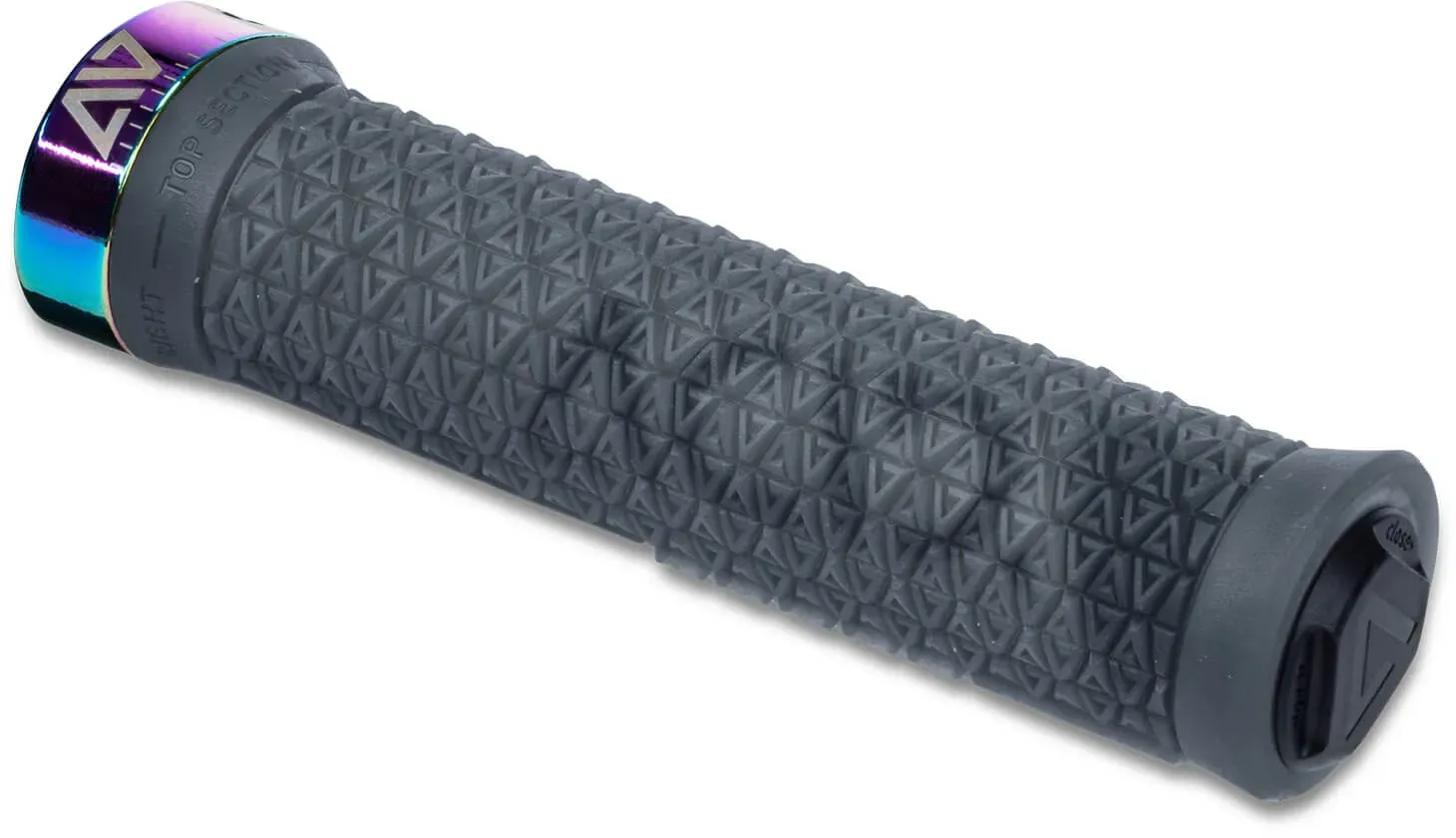 Cube Icon Pro Fahrradgriffe - oil slick/black
