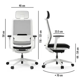 Yaasa Chair Pro Weiß