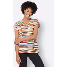 Casual Looks T-Shirt Grün/Orange 40