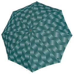 Doppler Taschenschirm Fiber Magic wave petrol