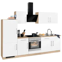 WIHO KÜCHEN Küchenzeile Cali 280 cm weiß