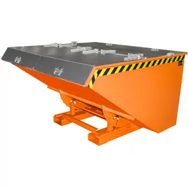 Bauer Kippbehälter Stahl 2100 mm orange