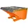 Bauer Kippbehälter Stahl 2100 mm orange