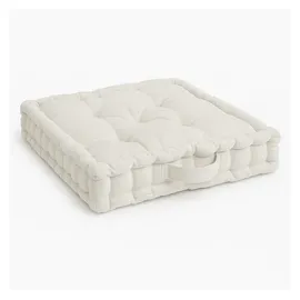 Beautissu Sitzkissen 50 x 50 x 10 cm beige 5-tlg.