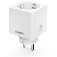 Hama WLAN-Steckdose Mini 3680 W, 16 A, mit Stromverbrauchsmessung