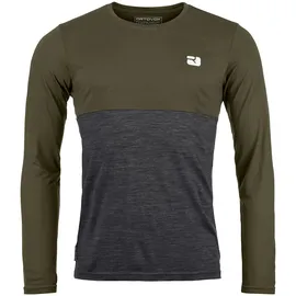 Ortovox Herren 150 Cool Logo Longsleeve (Größe M, oliv)