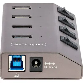 Startech 4-Port USB-C Hub 5Gbps mit Schaltern, EU (5G4AIBS-USB-HUB-EU)