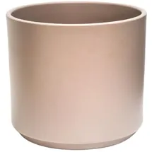 Ivyline Pflanzgefäß, Keramik, Taupe, 13 x 13 cm