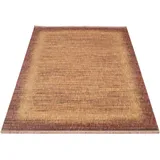 Musterring Teppich MUSTERRING "MEMPHIS", rosa (kupfer), B:80cm H:8mm L:150cm, Polyester, Teppiche, Teppich, exlcusive MUSTERRING DELUXE COLLECTION mit seidigem Glanz