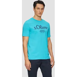 s.Oliver Baumwoll-T-Shirt türkis S