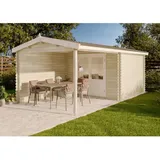 Alpholz Gartenhaus Ruben-28 Satteldach Imprägniert 576 cm x 284 cm
