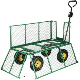 SPRINGOS Bollerwagen Handwagen grün