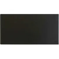 IDENA 10545 - Schreibunterlage im Computerpadformat, schwarz, ca. 34 x 65 cm groß, praktisches Zubehör für das Home Office, Arbeitszimmer und im Büro