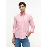 Tommy Hilfiger Langarmhemd gestreift doll pink XXL