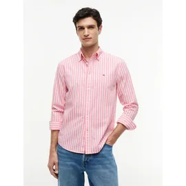 Tommy Hilfiger Langarmhemd gestreift doll pink XXL