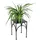 DanDiBo Ambiente Blumenhocker 33 x 28 cm Schwarz