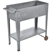 Garden Pleasure Lavandia 75 x 35 x 80 cm Silber