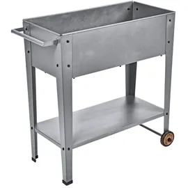 Garden Pleasure Lavandia 75 x 35 x 80 cm Silber