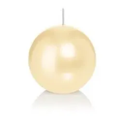 Wiedemann Kerzen Kugelkerzen Champagner Ø 60 mm, 16 Stück, Kerzen in RAL Kerzengüte Qualität