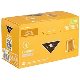 CELLINI ESPRESSO CREMOSO Kaffeekapseln, Arabicabohnen 30 Portionen