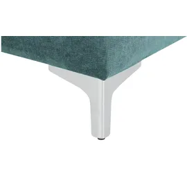 Nehl Liege Greta Mikrofaser 182 x 79 x 86 cm Türkis/Petrol mit Schlaffunktion