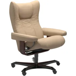 Stressless Wing | Home Office Paloma Beige Braun
